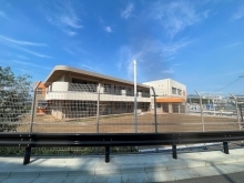 折尾保育所の外観（南面）の写真