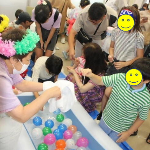 納涼夏祭りの様子の写真