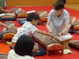 令和7年度　琴実施の様子