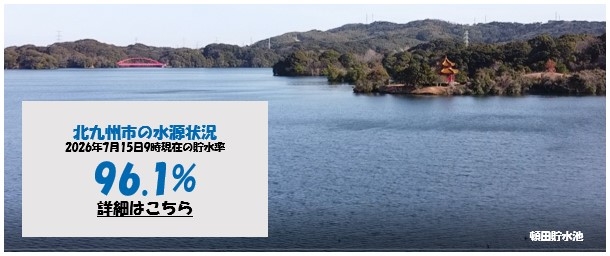 北九州市の水源状況