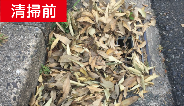 清掃前
