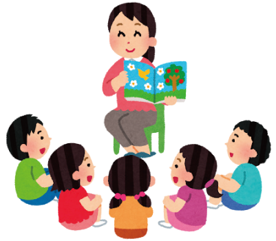 6月の図書館だよりのイラスト
