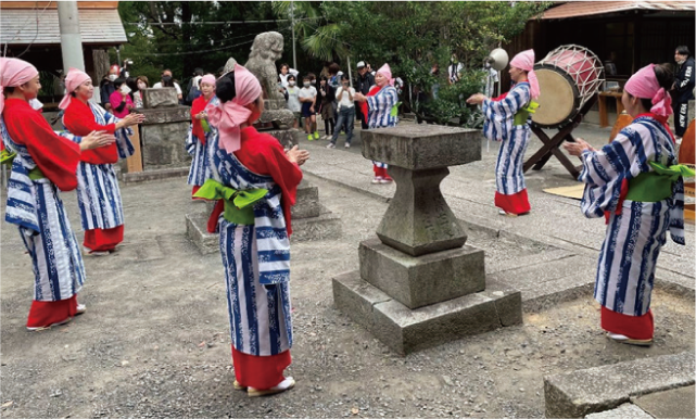 穴生まつりの写真