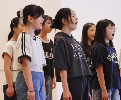 子供達の練習の様子